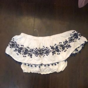 White Off The Shoulder Top